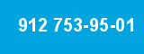 912 753-95-01 912 753-95-01